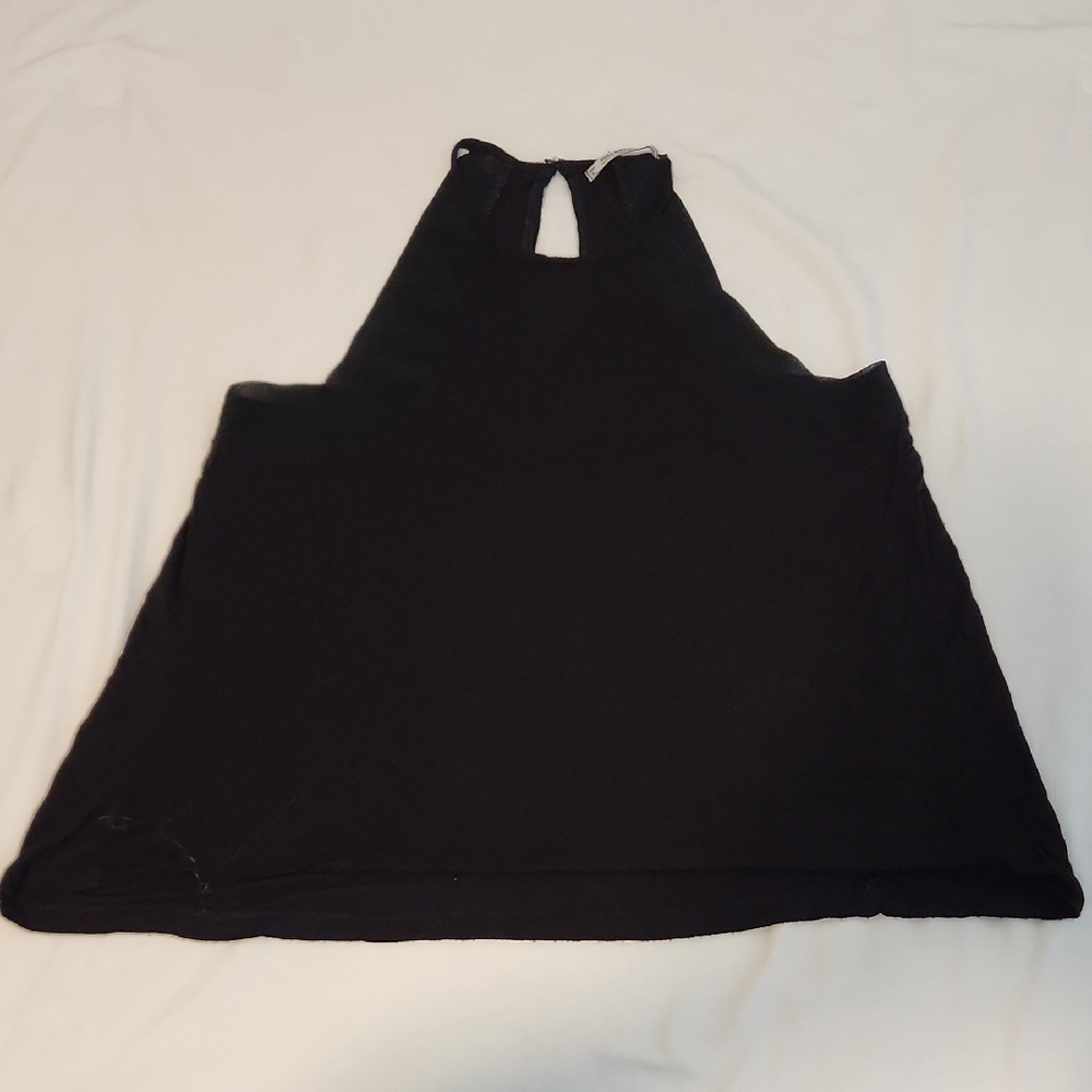 Women's Black Halter Tank Top